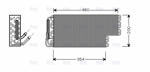 AVA Aircon Evaporator MSV384