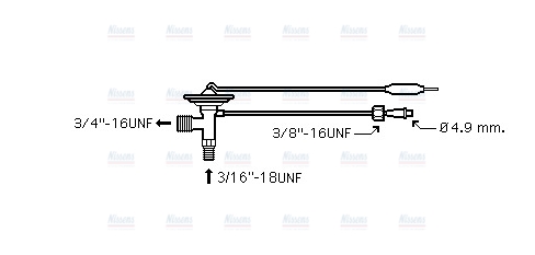 AVA Aircon Expansion valve MT1232