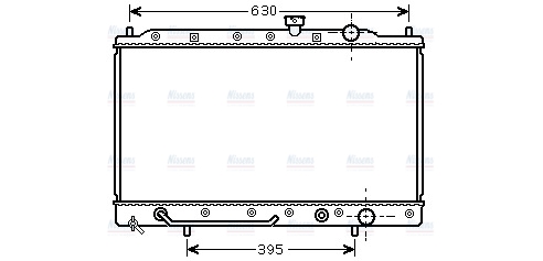 AVA Coolant Radiator MT2087