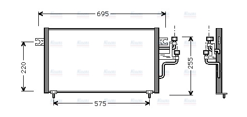AVA Aircon Condenser MT5119