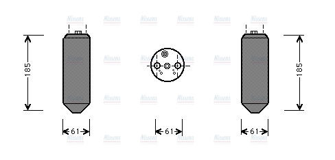 AVA Aircon Receiver Dryer Filter MTD151