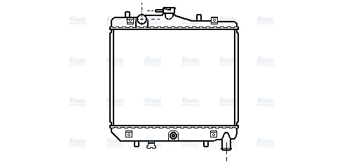 AVA Coolant Radiator MZ2042