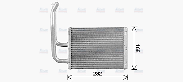 AVA Cabin Heater Core MZ6299
