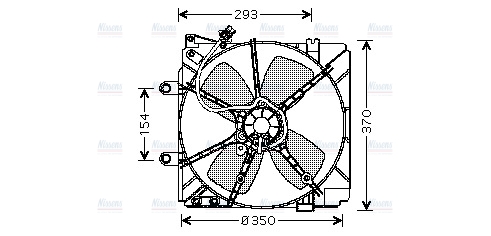 AVA Radiator Fan MZ7511