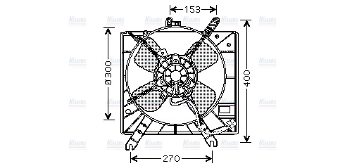 AVA Radiator Fan MZ7515
