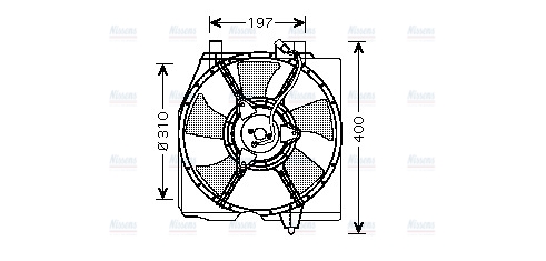 AVA Radiator Fan MZ7534