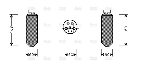 AVA Aircon Receiver Dryer Filter MZD036