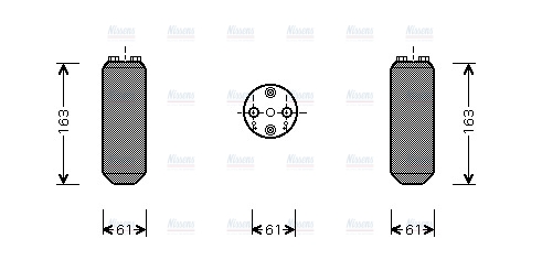 AVA Aircon Receiver Dryer Filter MZD150