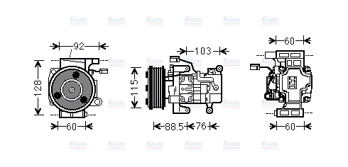 AVA Aircon Compressor MZK251
