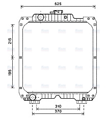AVA Coolant Radiator NH2020
