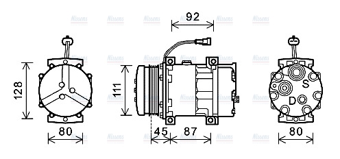 AVA Aircon Compressor NHAK008