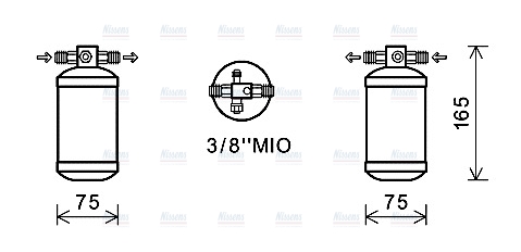 AVA Aircon Receiver dryer NHD015