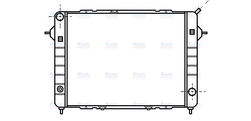 AVA Coolant Radiator OL2098