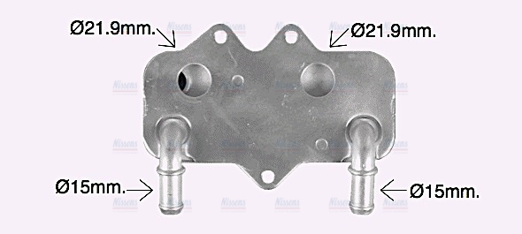 AVA Oil Cooler OL3704