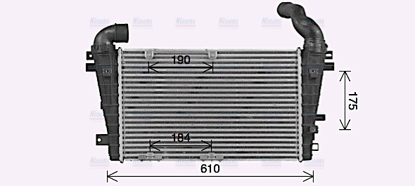 AVA Charge Air Intercooler OL4707
