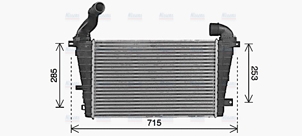 AVA Charge Air Intercooler OL4707