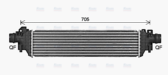 AVA Charge Air Intercooler OL4717