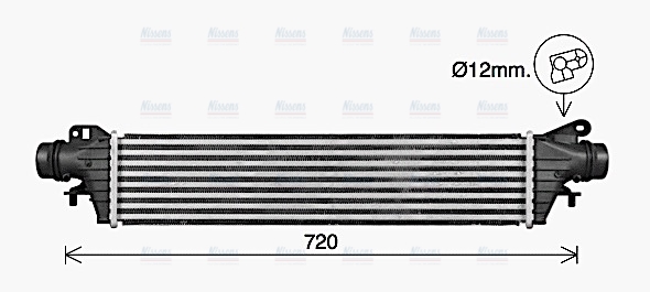 AVA Charge Air Intercooler OL4725