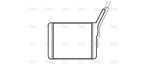 AVA Cabin Heater Core OL6182