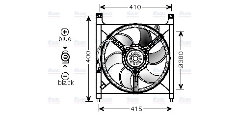AVA Radiator Cooling Fan OL7525