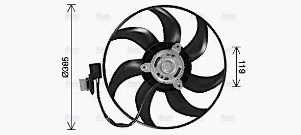 AVA Radiator Cooling Fan OL7730