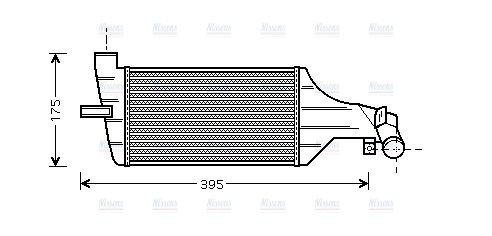 AVA Charge Air Intercooler OLA4374