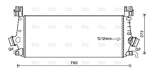 AVA Charge Air Intercooler OLA4648