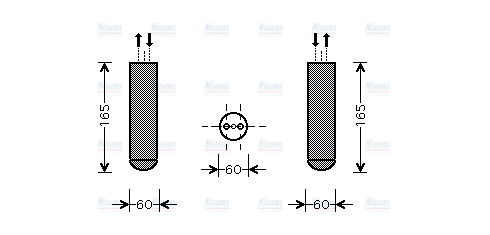 AVA Aircon Receiver Dryer Filter OLD351
