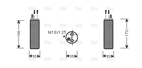 AVA Aircon Receiver Dryer Filter OLD371
