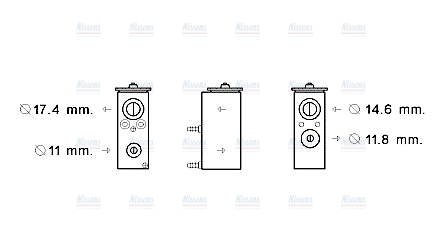AVA Aircon Expansion valve PE1383