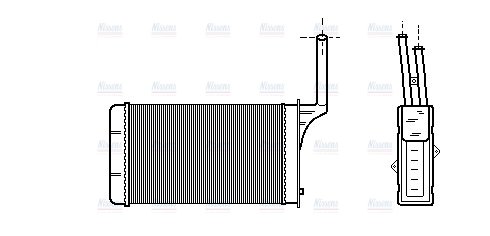 AVA Cabin Heater Core PE6049