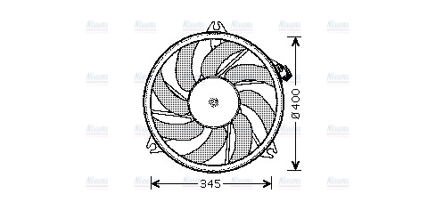 AVA Radiator Cooling Fan PE7520