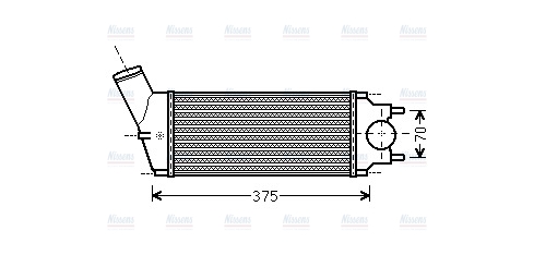 AVA Charge Air Intercooler PEA4342