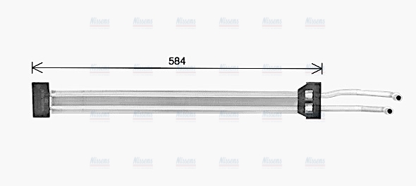 AVA Oil cooler PR3096