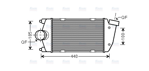 AVA Charge Air Intercooler PR4061