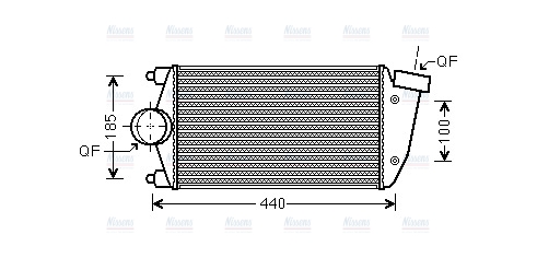AVA Charge Air Intercooler PR4068