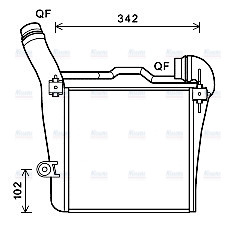 AVA Charge Air Intercooler PR4091