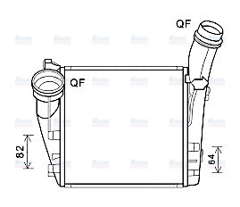AVA Charge Air Intercooler PR4094