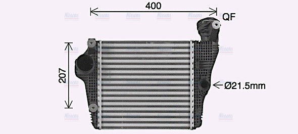 AVA Charge Air Intercooler PR4098