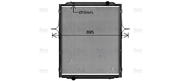 AVA Coolant Radiator RE2151