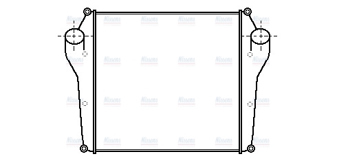 AVA Charge Air Intercooler RE4009