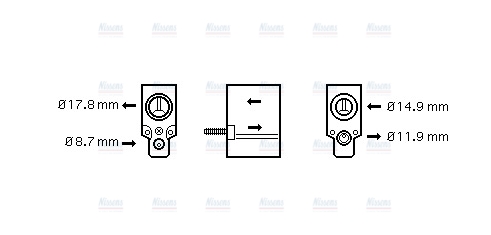 AVA Aircon Expansion Valve RT1333