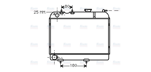 AVA Coolant Radiator RT2006