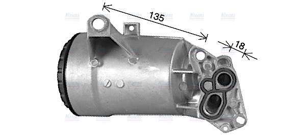 AVA Oil Cooler & Filter Housing RT3660H