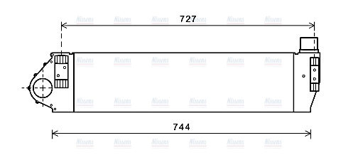 AVA Charge Air Intercooler RT4482