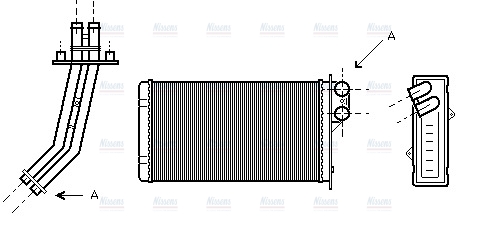 AVA Cabin Heater Core RT6170