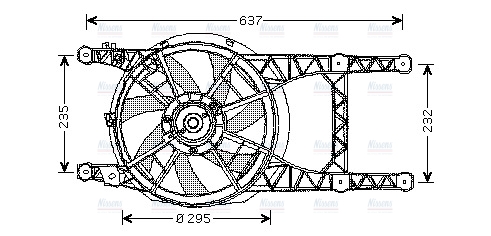 AVA Radiator Fan RT7531