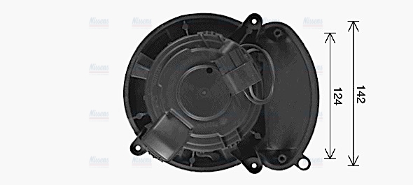 AVA Cabin Fan Blower Motor RT8671