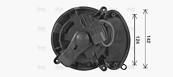 AVA Cabin Fan Blower Motor RT8672