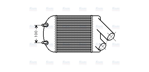 AVA Charge Air Intercooler RTA4222